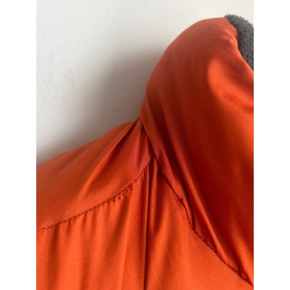 Old Navy Orange Puffer Vest Kids Medium - Picture 9 of 10